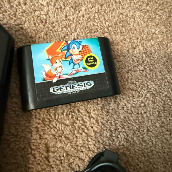 Genesis Black Console with Controller - Picture 7 of 8